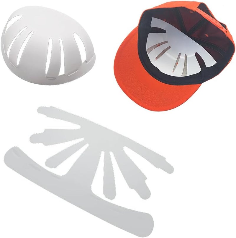 SLOTHCITY 5 Pcs Plastic White Hat Inner Support Baseball Cap Flexible And Long Lasting Hat Shaper Universal Cap Inner Liner (White) - Image 5